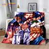 Kuroko's Basketball Anime Cartoon Soft Plush Blanket,Flannel Blanket Throw Blanket for Living Room Bedroom Bed Sofa Picnic Cove