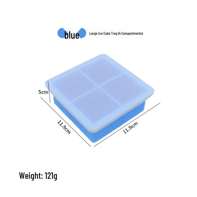Silicone Ice Cube Tray with Lid