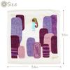 Kusunokibashi Monori Wash Towel vloume2 Alice in Purple [moritaMiW] Wonderland, [A-67344-51-PAP]