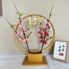 Flower Peach Artificial Blossom Wedding Hotel Restaurant Decoration Desktop