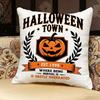 Halloween Pillow Case Pillowcase, Double-sided Printed, Sofa Cushion, Bedroom Headboard Pillow