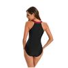 one-piece surfing suit sunscreen women's bathing suit hot spring diving suit sexy swimsuit