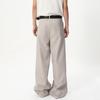 | Basic three-dimensional double-pleated loose drape casual commuting four-season trousers casual trousers men