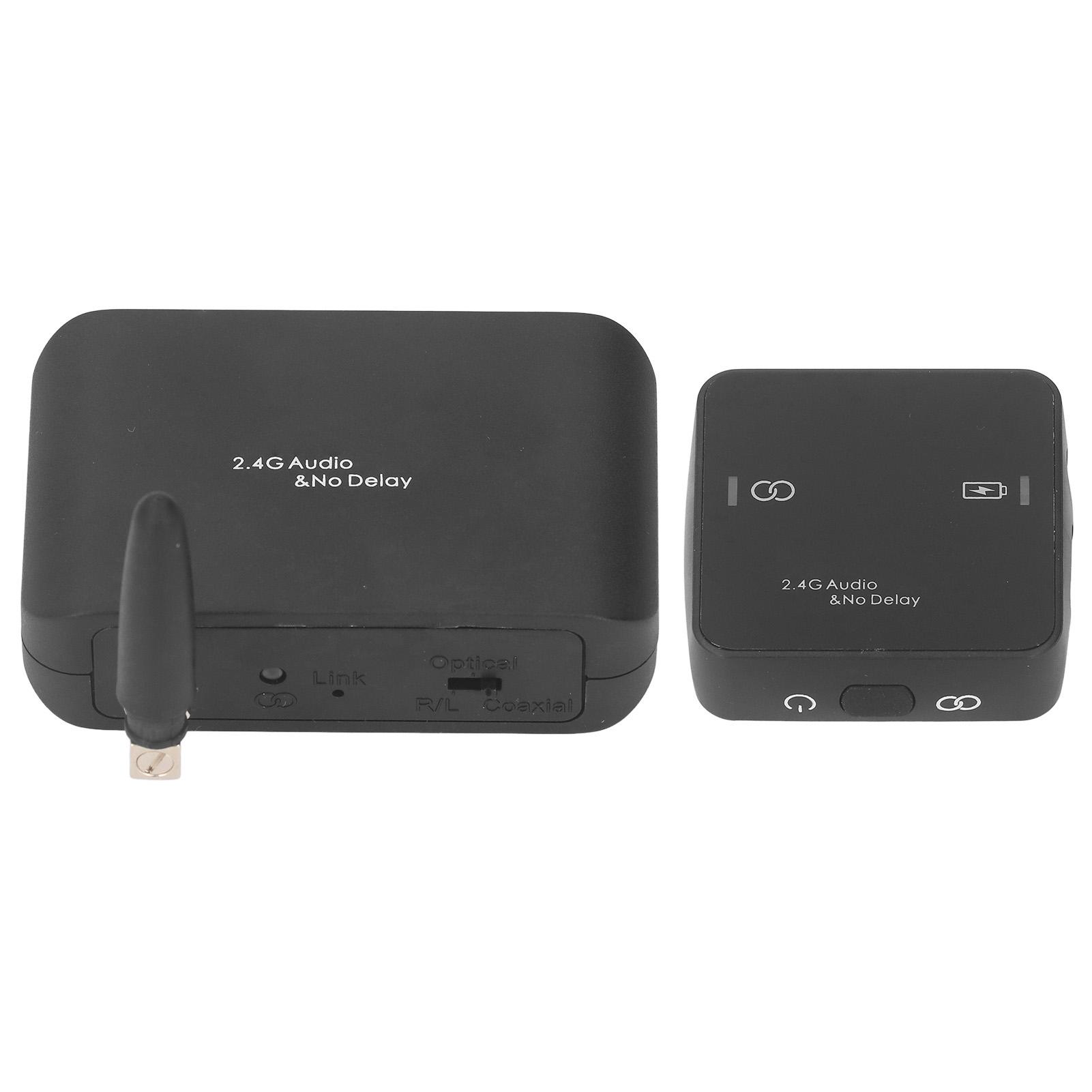 

Аудиопередатчик и приемник 2.4G Беспроводная система передачи звука на расстояние до 50 метров для домашних игр