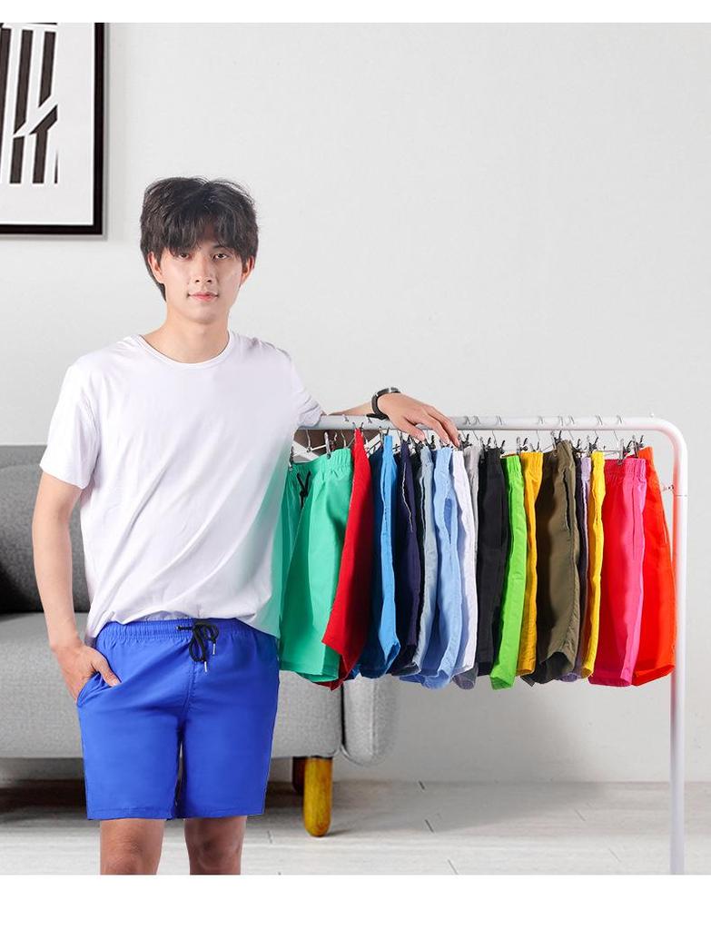 Pantaloni scurți de plajă impermeabili, cu uscare rapidă, la modă, pentru bărbați, stil european-american