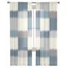 Youth Bedroom Sheer Curtains Modern Geometric Abstract Kitchen Study Curtains Living Room Holiday Decor Tulle Curtains