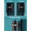 Easy Installion Designs 180 Degree Door Latches Lock for Extra Privacy in Hotel Offices Supplies and Garages Use
