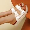 35-43 New Summer Casual Sandals for Women, Comfortable, Non-slip, Buckle, One-strap Sandals