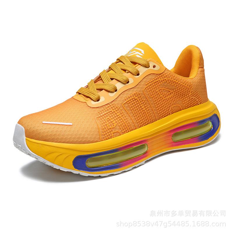High quality new air cushion couple sports shoes casual shoes retro lightweight running shoes running shoes 36 жёлтый