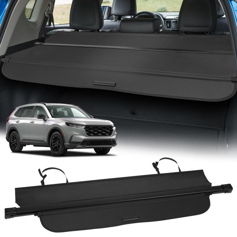 Retractable Rear Trunk Cargo Cover Double Curtain Tail Box Storage Panel For Honda CRV 2023-2025