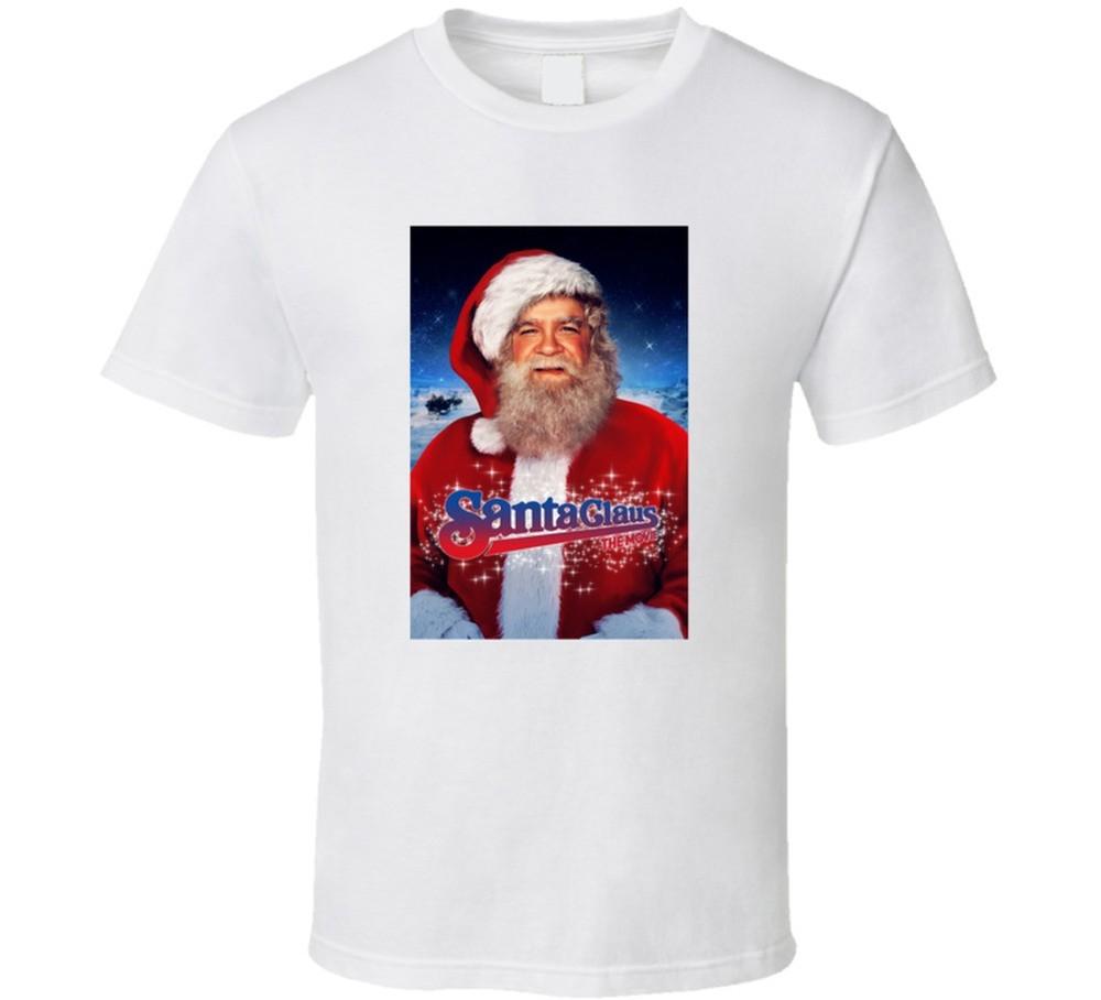Santa Claus The Movie Tee 1985 Christmas Film T Shirt Unisex T-Shirt L