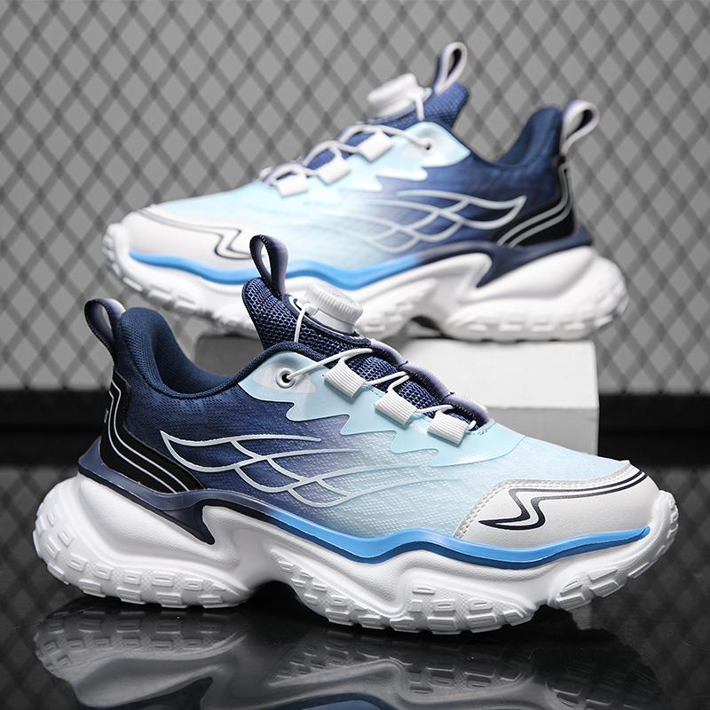 2024 New Men Summer Running Shoes Fashion High Quality Buckle Casual Sneakers Comfortable Breathable Outdoor Training Shoes