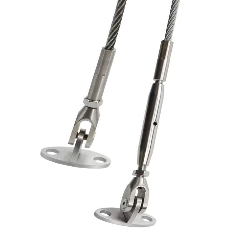 304 Stainless Steel Wire Rope with Base
