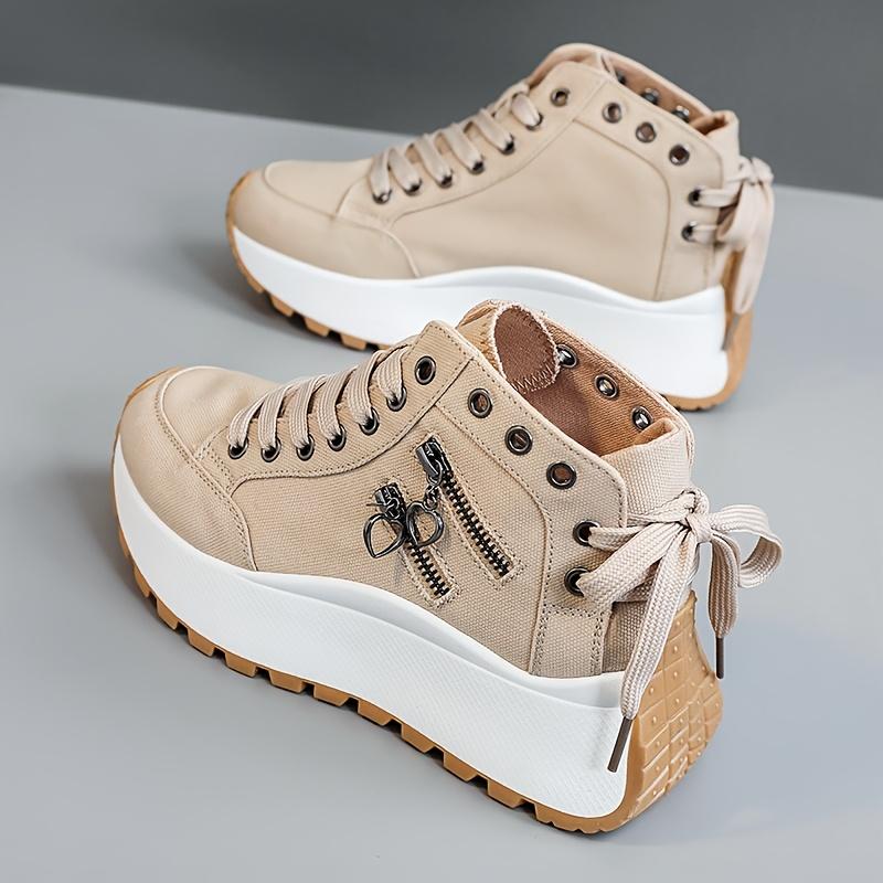 Korean Version Of New Dad Shoes For Women, Autumn Student Sports Thick Soled Height Increasing Casual Shoes