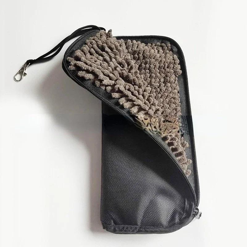 Portable Travel Accessories Waterproof Case Umbrella Cleaning Cloth Ultrafine Fiber Umbrella Cover Water Absorbent Umbrella Bag