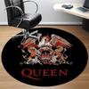 1pc Queen Music Office Round Area Rug, Under Office Chairs Bedroom Living Room Home Decor  A1022279