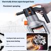 Hot sale household electric car wash foam spray can One button spray charging pressurized high-pressure spray gun for automobile