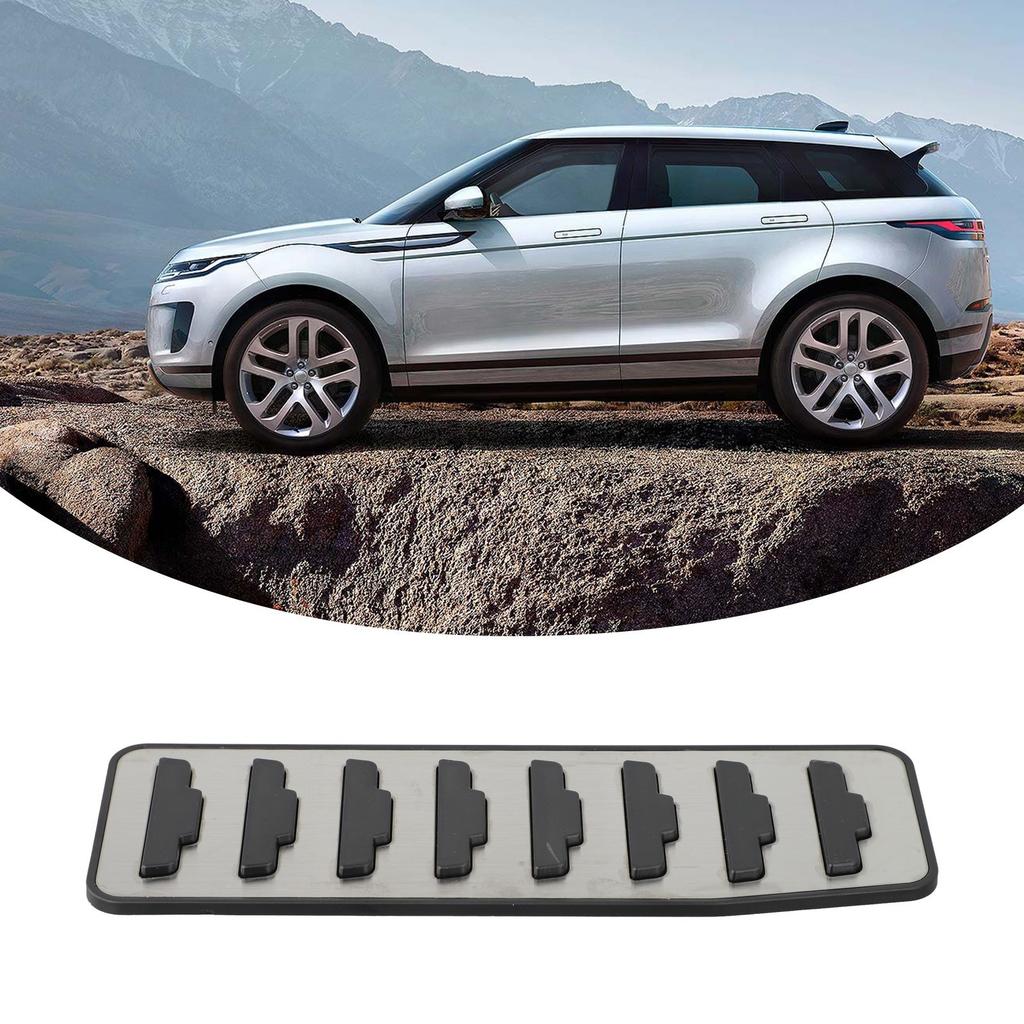 For Evoque 12-19 Automotive Foot Rest Pedal Cover Stainless Steel