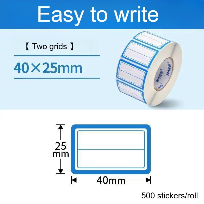 500pcs Freezing Labels - No Residue Peel & Stick, Waterproof & Oil-Resistant - Freezer, Fridge, Pantry, Kitchen Organization