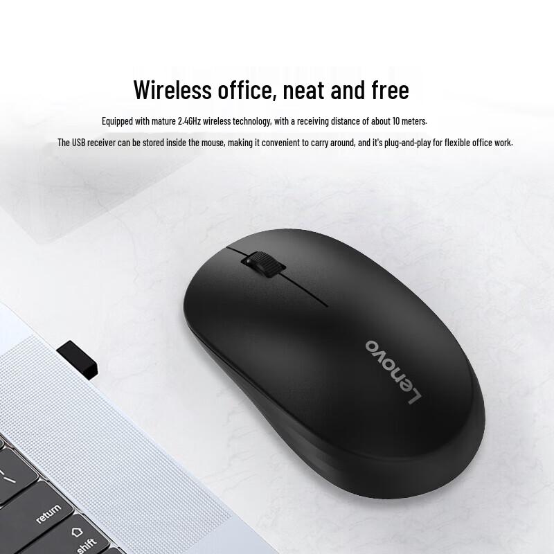 

Lenovo M100 Pro Rechargeable Dual-Mode Wireless Mouse