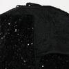 Women's Sequined Evening Dress Sexy Strapless Irregular Dress