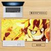 High Definition Printed New Boys Office ONE PIECE Leather Mouse Pad Anime Game Roronoa Zoro Computer Keyboard Desktop Table Mat
