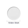 Nordic Ceramic Dinner Plates Round Salad Dish Pure White Steak Food Dessert Cake Tray Party Dinnerwares