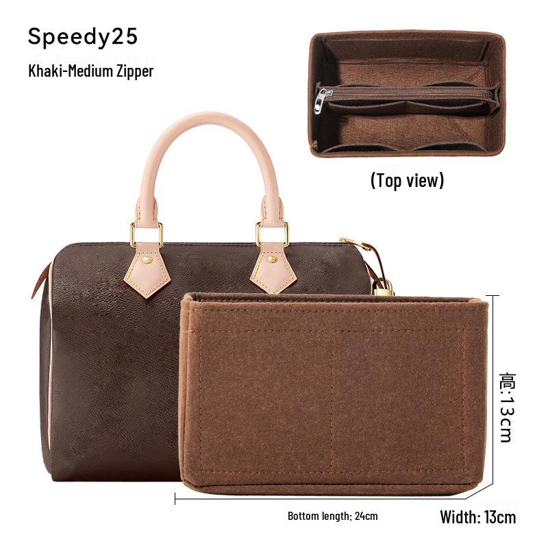 Suport interior Speedy25: Căptușeală și Depozitare Geantă Pernă cu Monogramă