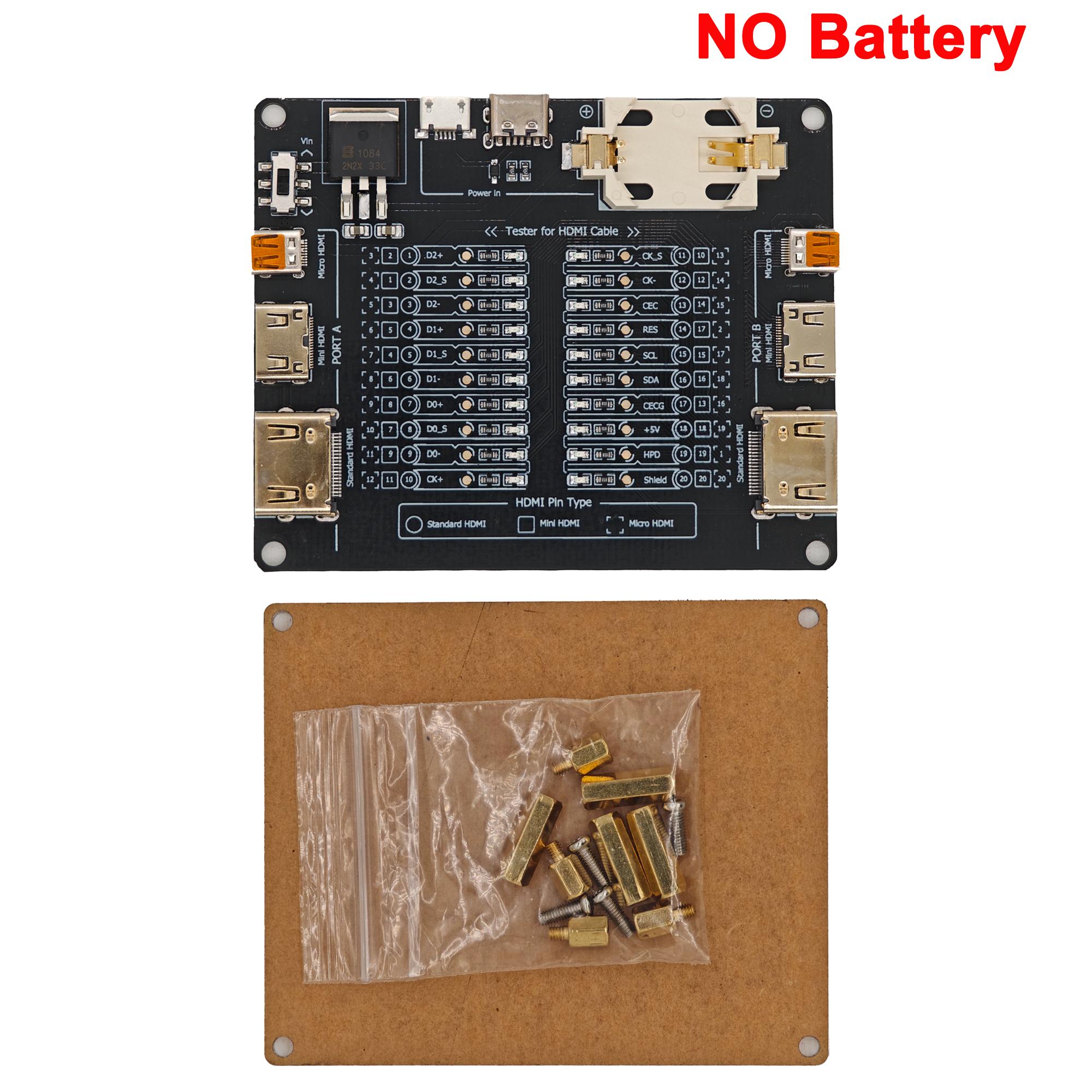 

USB Data Line Detection Board Cable Tester for Standard Micro A-type B-type Short Circuit on-Off Switching Cable Checker Tool