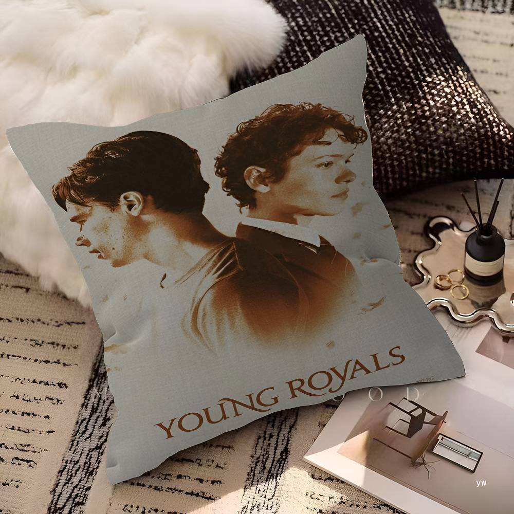 Film Young Royals Personalisierte Bildtext Heimdeko Kissen Haushaltsgeschenke 45x45cm