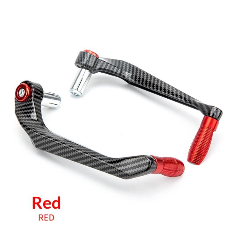 1 Pair Motorcycle Die-Casting Aluminum Alloy Handlebar Brake Clutch Lever Hand Guard Protector Modification Accessories Handguard