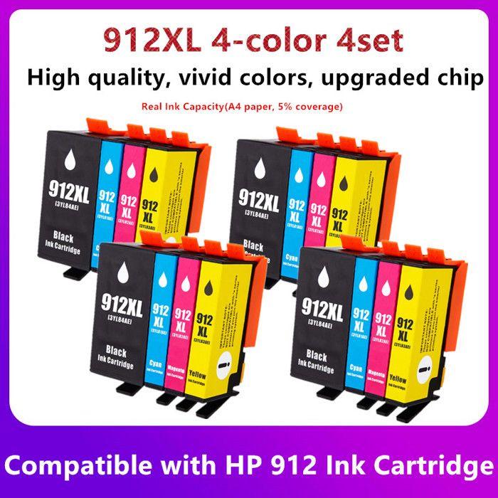 

Cartouche d encre - YUMI MAZAO - 912XL/917XL - Compatible HP - 4 ensembles - Excellente qualité