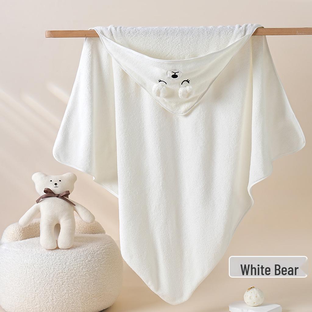 Little Ears Hooded Baby Bath Towel & Blanket 80x80cm