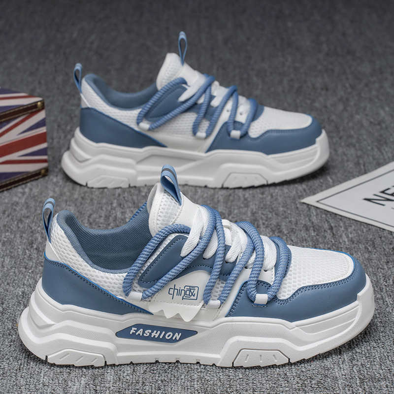 Fashion Round Foot Non-slip Sole Luxury Tennis For Men Flats Luxury Men's Shoes Sneakers Green White Sports Krasovki Sneacker