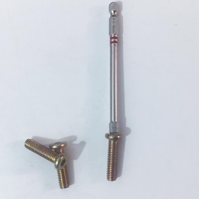 3/6Pcs Pagoda Shaped Hex Screwdriver Bit Strong Magnetic Electric Screwdriver Bits High Strength Magnetic Driver Bits