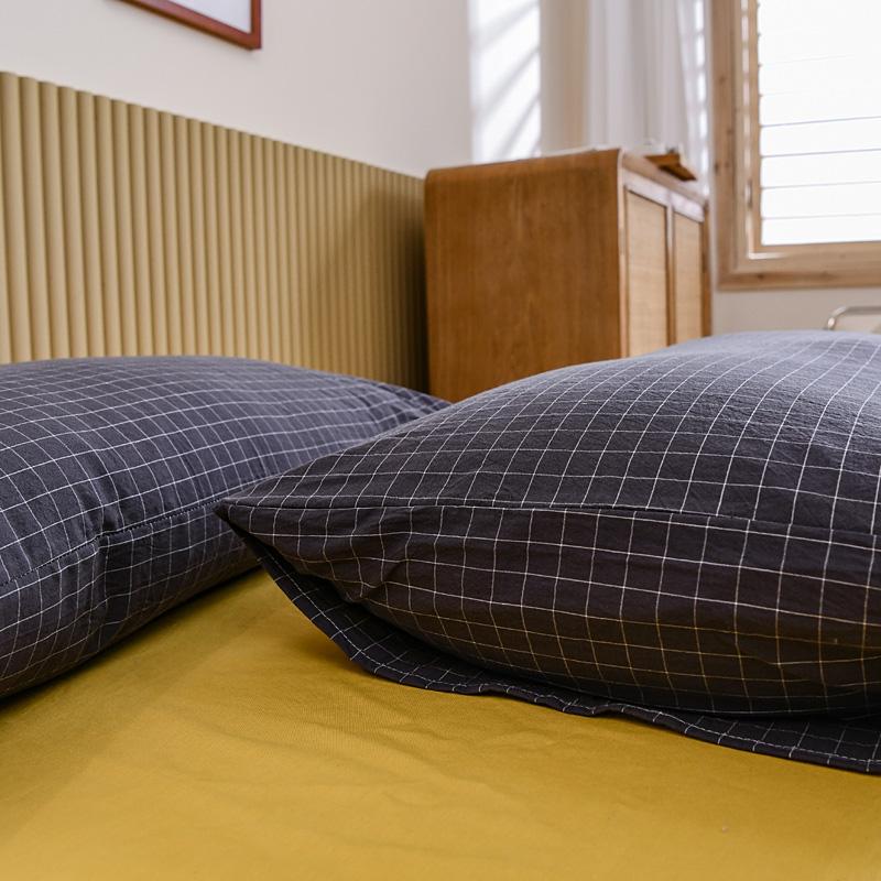 Pillow Case Simple Modern Household Students Dormitory Nordic Dust-proof Home Decoration Skin-friendly Breathable Washable Ins