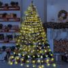 280LED Christmas Tree Lights String Holiday Outdoor Garden Fairy Waterfall Garland Lighs for Wedding New Year Easter Home Party