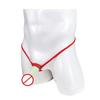 Panties Men Briefs All Seasons Male Penis Sleev Pouch T-back Thong Underpants Bikini Breathable G-string Hollow
