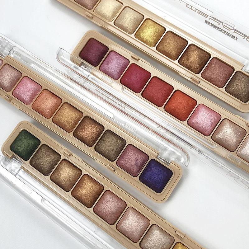 Sweet Eyes Palette Powder Palette Eyeshadow Glitter High Gloss Matte Eyeshadow Beauty Pop Eyeshadow 9 Color Set Makeup Supplies