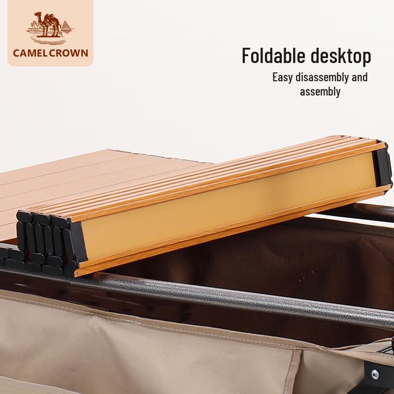 Camel Camping Cart Folding Tabletop
