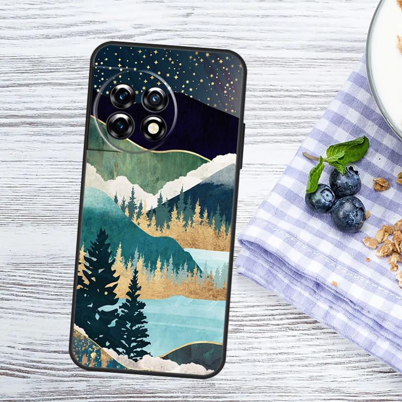 Star Lake Mountains Case For OnePlus Nord CE 5 4 3 2 Lite N20 N30 OnePlus 15R 13T 13R 12R 10T 10R 11 13 15 Cover