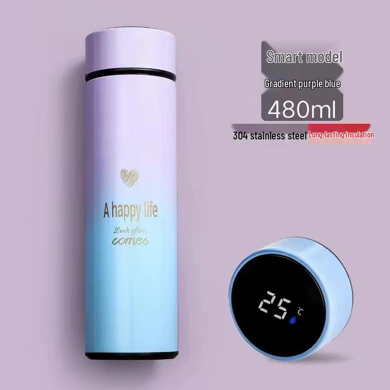 

Китайська ретро термочашка з інтелектуальним дисплеєм температури, ізольована з нержавіючої сталі - Налаштовуваний бізнес-подарунок 401-500ml