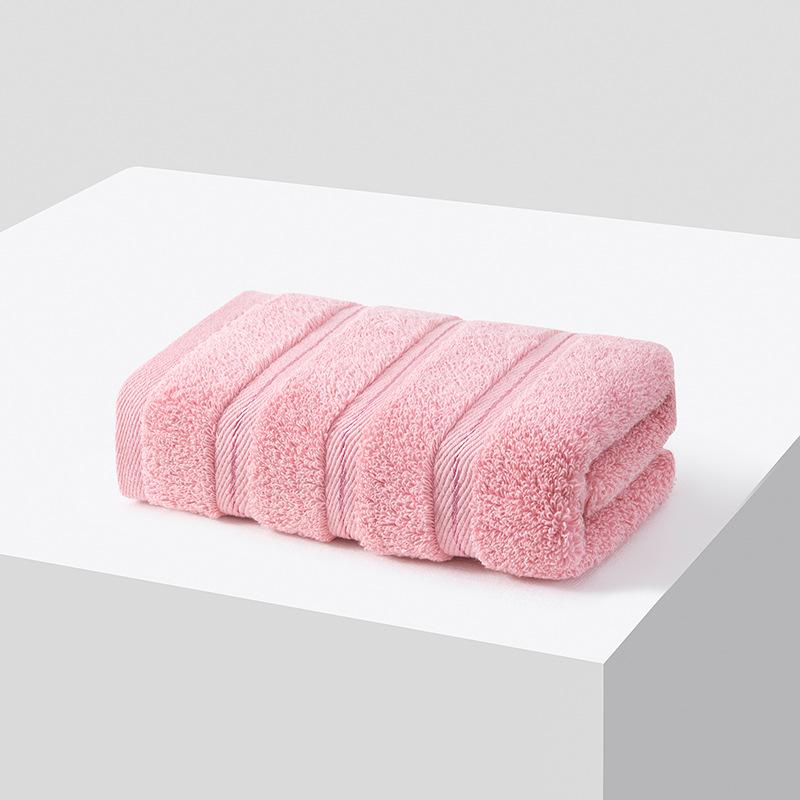 Vícebarevné ručníky z čisté bavlny, domácí hladké bavlněné ručníky na obličej lze vyšívat