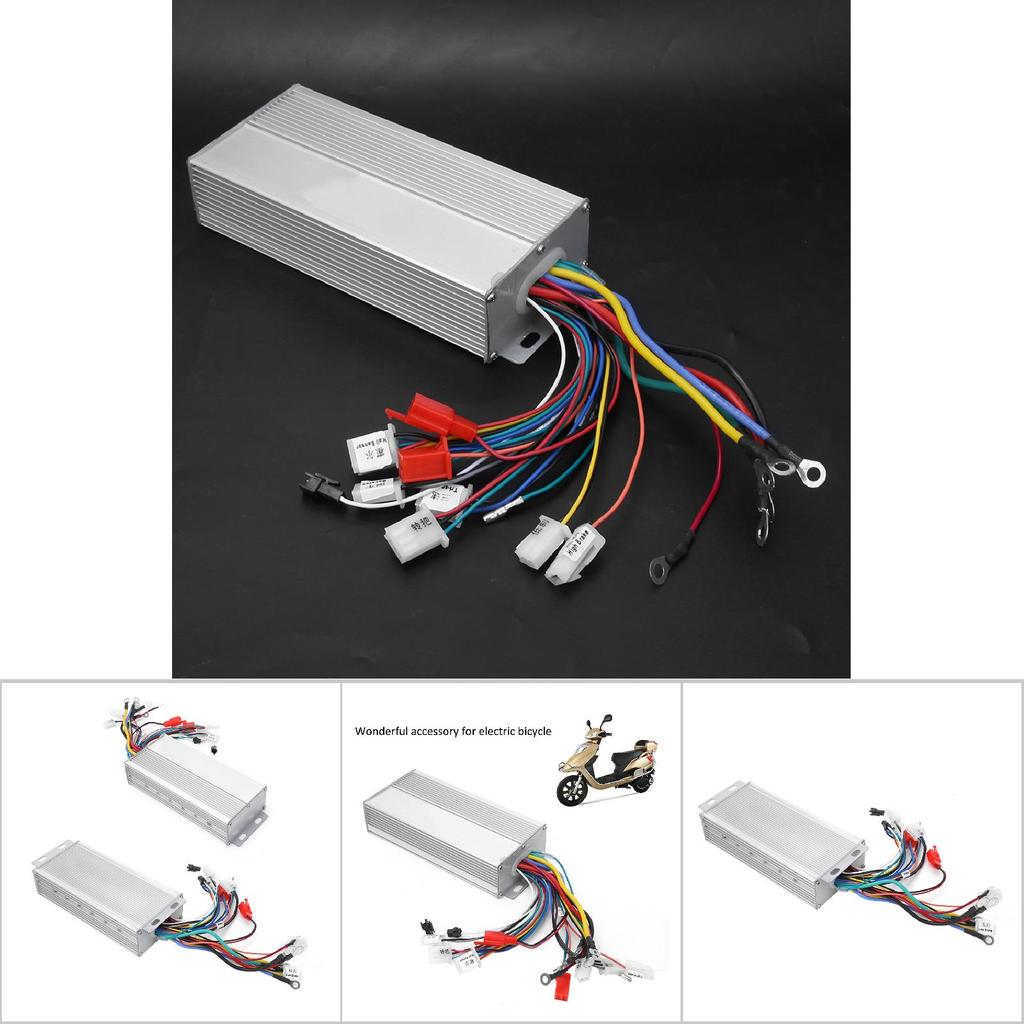 Controlador de Motor Universal Sem Escovas 36V 48V 750W Acessório para Bicicleta Elétrica E-Bike