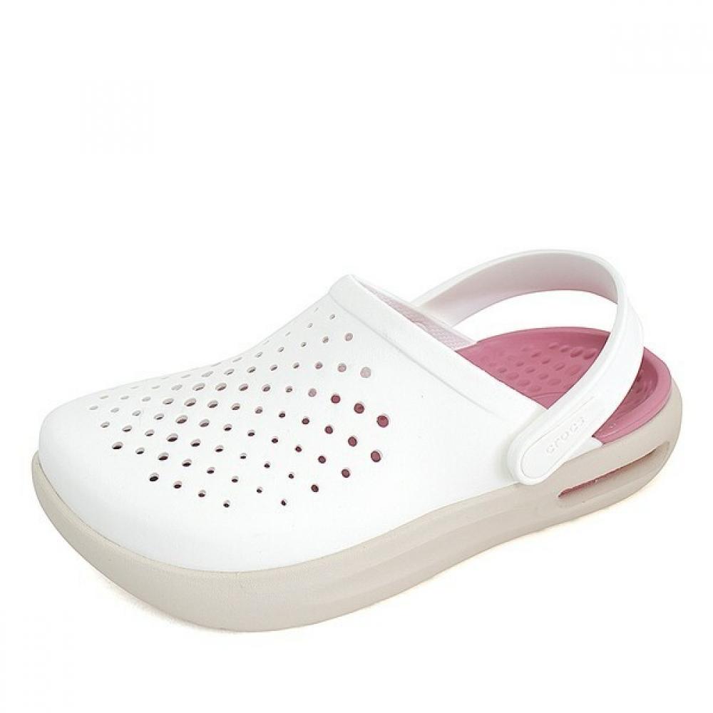 

CrocS SkieS Barlebory CrocS ShoeS CrocS Inmotion Мужские и женские сандалии-тапочки белые 209964 209964100/240mm(M5/W7)