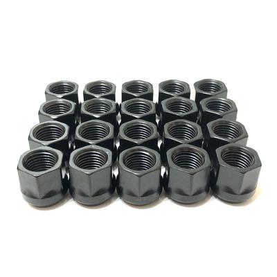Deepa Ribusu M14 19HEX Black Through Nuts for Toyota Land Cruiser Lexus P1.5 (20 Pieces) 100/200, LS460/LS600/LX570/LC500/Tundra/Sequoia