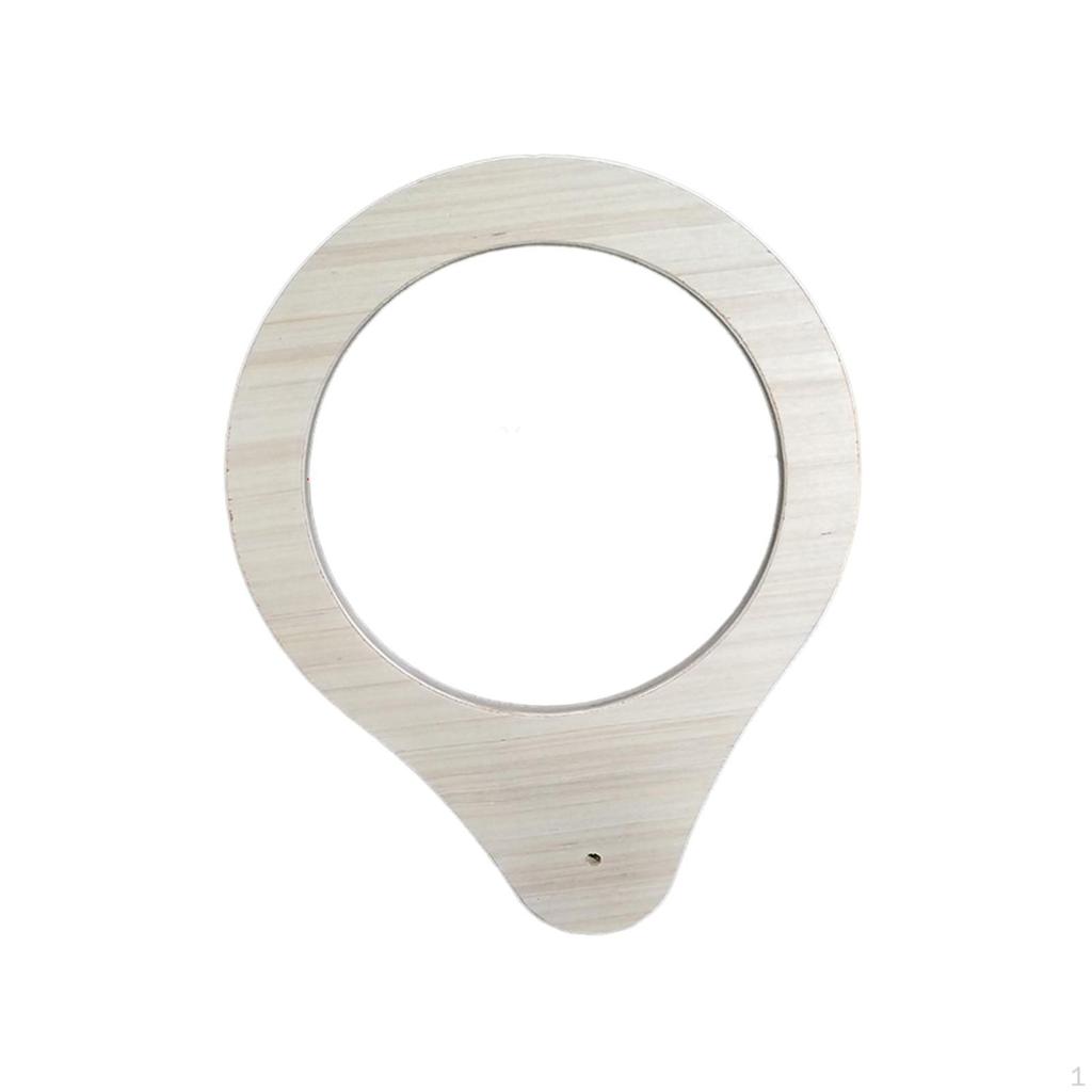 Wooden Space Clear Capsule Holder Frame DIY Replaceable Bed Catching Post Cat Shelves