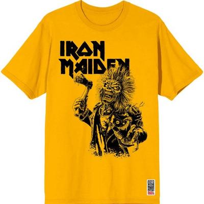 Iron Maiden Unisex Yetişkin Tahmini. 1975 Balta Eddie Tişörtü