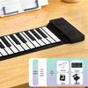Smart 88-Key Foldable Electronic Piano Keyboard for Beginners - Portable and Multifunctional