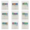 6PCS Milling Cutter For Manicure Set Nail Drill Bits Brush Mill Manicure Machine Accessories Cutters for Removing Gel Varnish